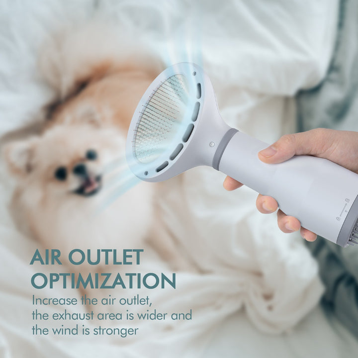 Pet Grooming Hair Dryer Slicker Brush Drying Tool