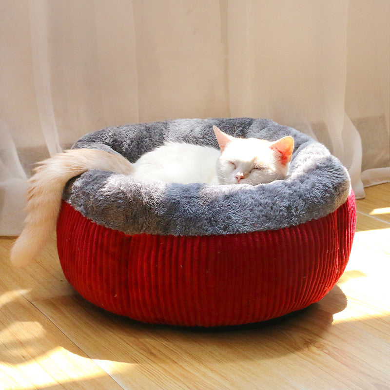 Pet Four Seasons Enclosed Cozy Pad Bed