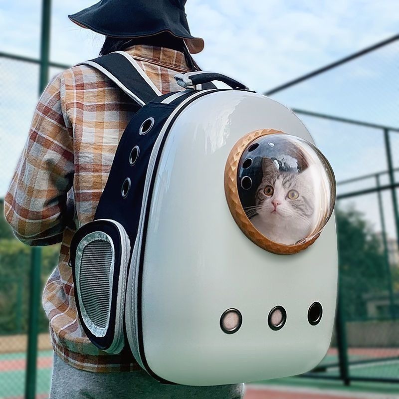 Plus Sized Space Capsule Pet Backpack Carrier Bag