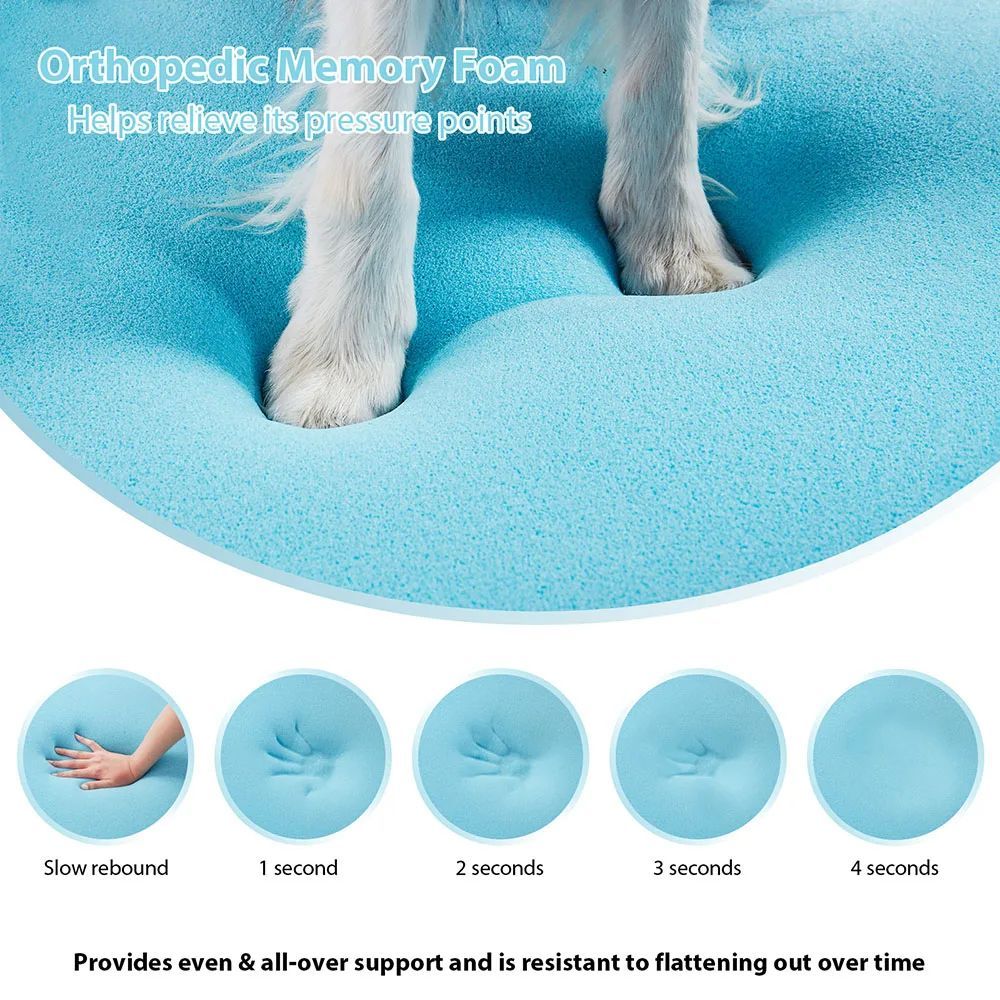 Pet Waterproof Sofa Style Bed Mat With Blanket Nest