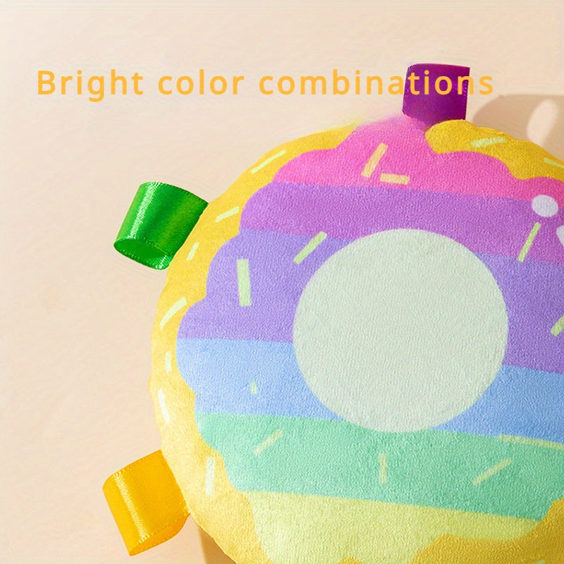 Pet Bite Resistant Plush Flying Disc Outdoor Training Toy