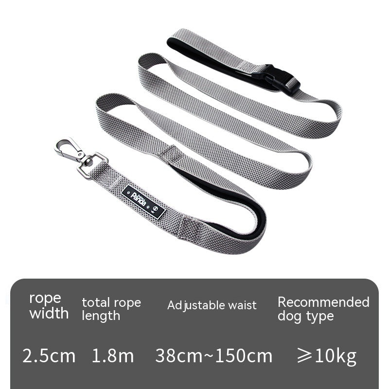 Multi Functional Running Pet Traction Rope Leash Supplies