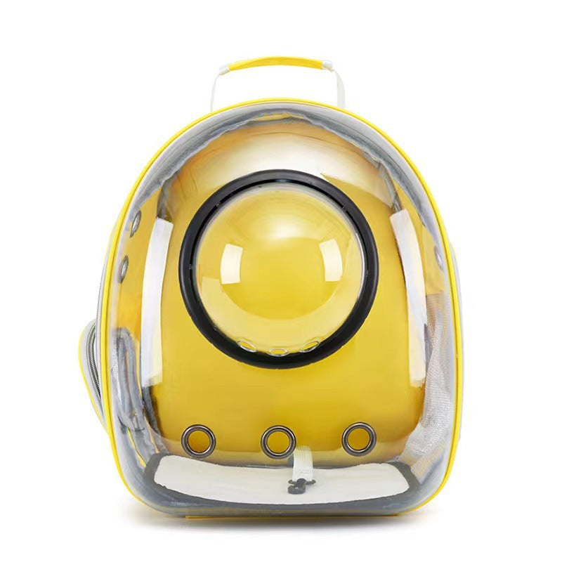 Transparent Skylight Pet Backpack Breathable Large Capacity Carrier