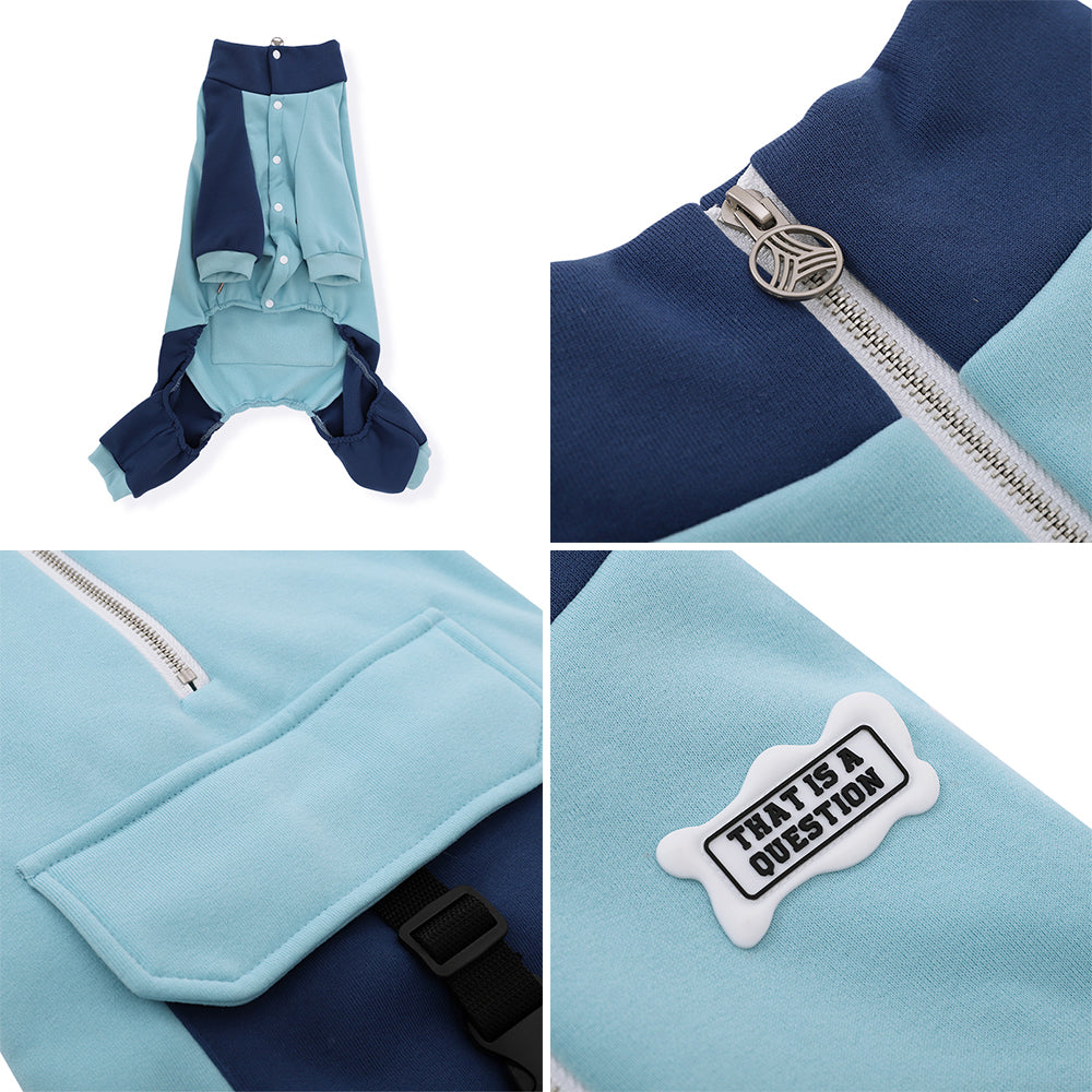 Fashion Pet Warm Four Legged Dog Sweater Outfit