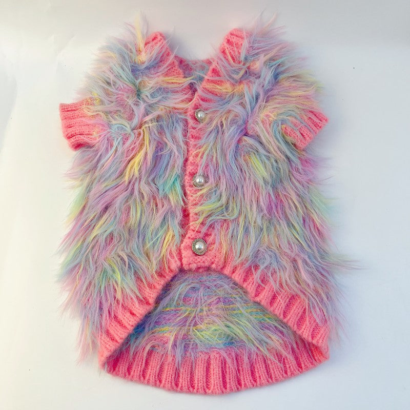 Premium Japanese Korean Style Pet Sweater Cardigan Outfit