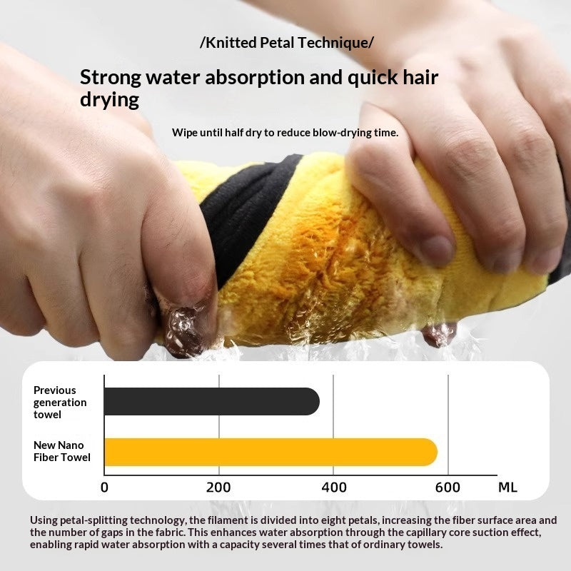 Super Absorbent Pet Bath Towel Quick Drying Bathing Towel