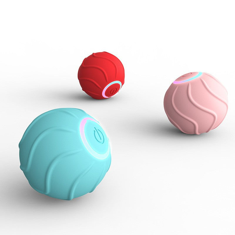 Pet Smart Rolling Ball Interactive Automatic Bouncing Teasing Toy