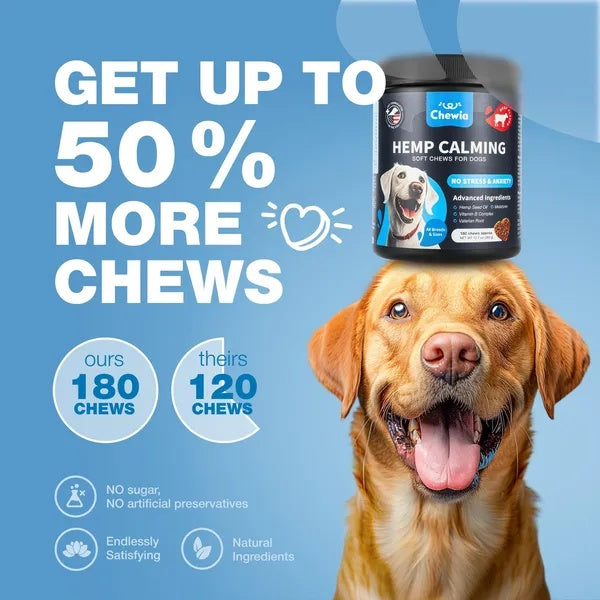 Hemp Calming Chews Anxiety Relief Treats