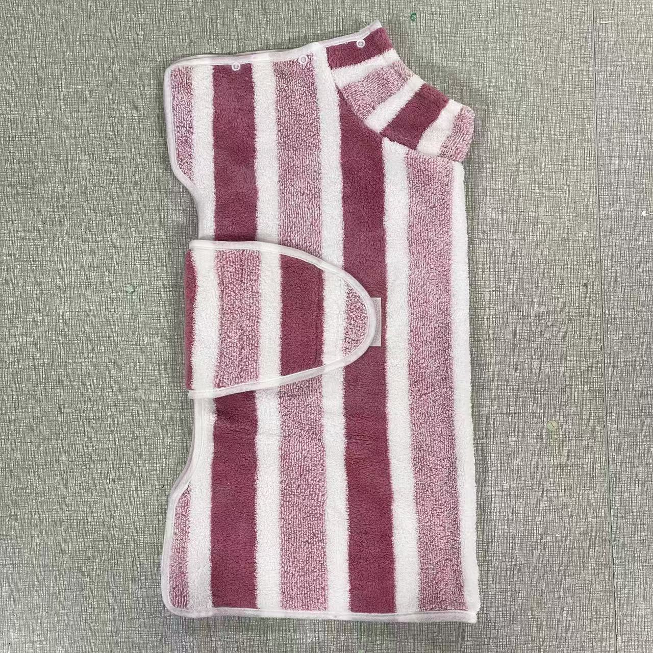 Pet Bathrobe Absorbent Bathing Towel Apparel