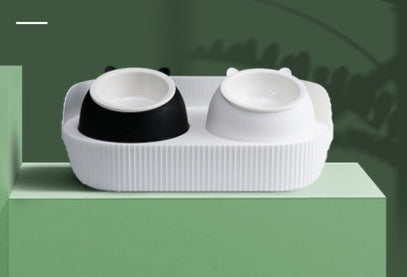 Ceramic Pet Feeding Bowl Cervical Spine Support Design