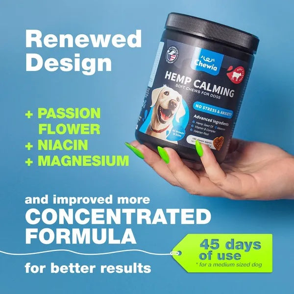 Hemp Calming Chews Anxiety Relief Treats