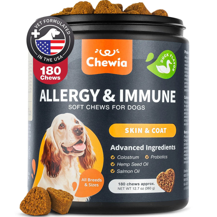 Allergy Relief Chews Itch & Skin Support Treats