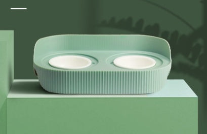 Ceramic Pet Feeding Bowl Cervical Spine Support Design