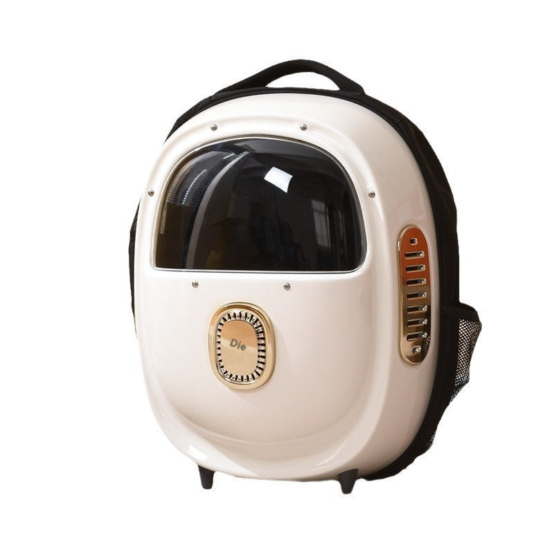 Portable Pet Backpack With Heating System Astronaut Carrier Bag