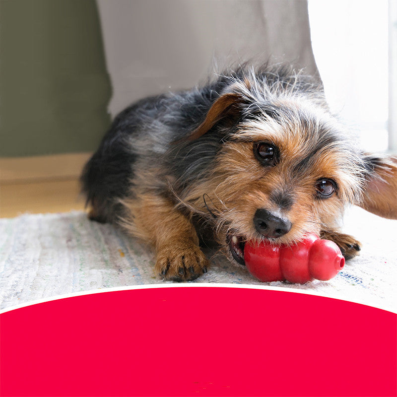 Pet Rubber Chew Toy Durable Bite Resistant Grinding Toy