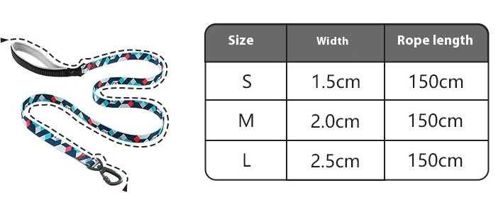 Anti Lost Pet Handheld Rope Leash Outdoor Walking Lead