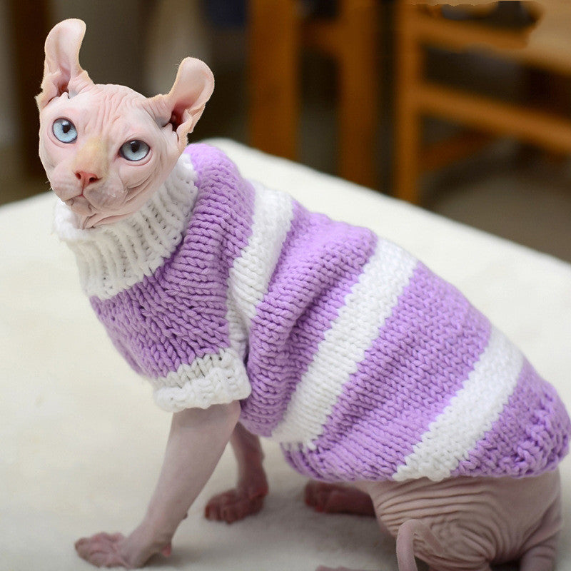 Pet Warm Sweater Soft Comfortable Clothing For Cold Weather
