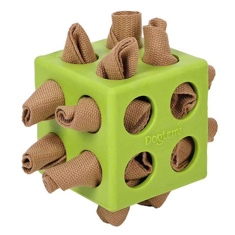 Pet Cube Chew Toy Long Lasting Educational Molar Toy
