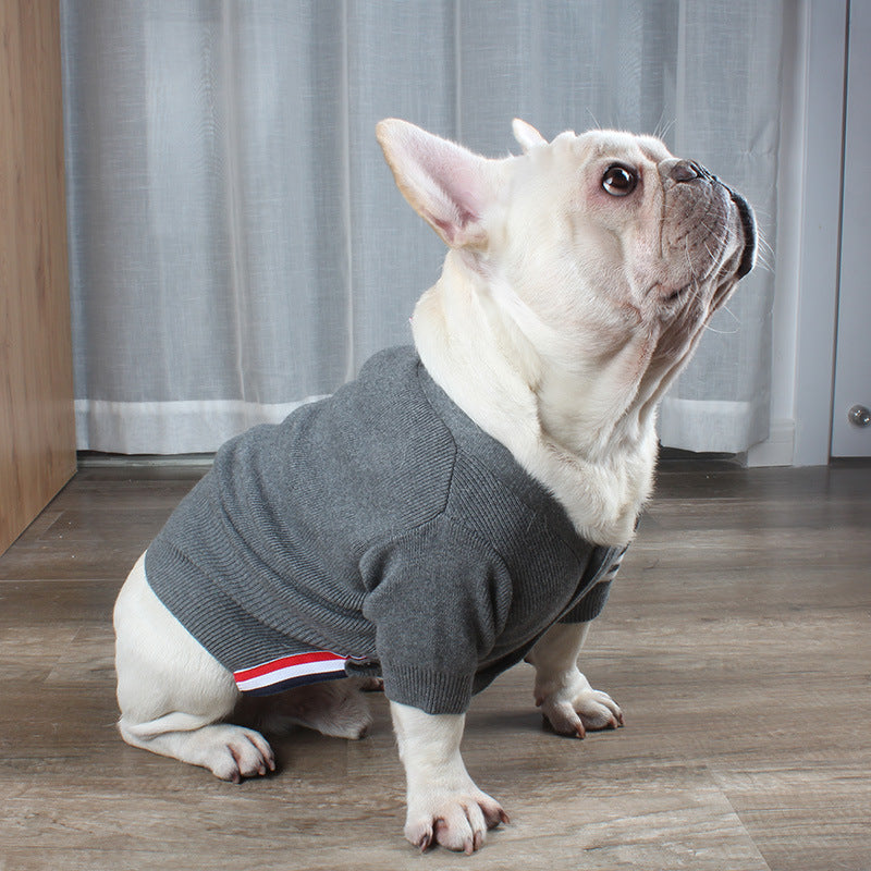 Festive Christmas Pet Autumn Winter Warm Sweater Outfit