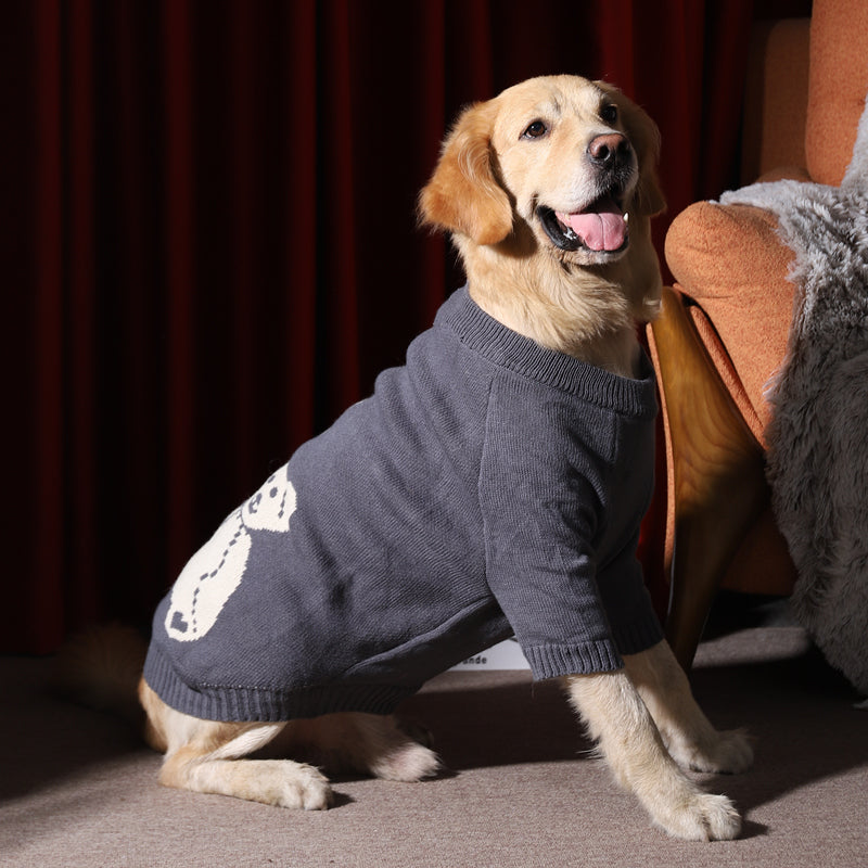 Pet Winter Thickened Sweater Clothing For Large Pets