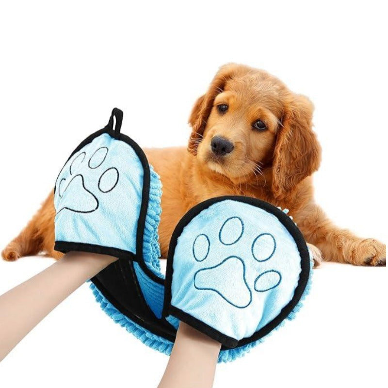 Specially Designed Pet Bath Towel Quick Absorbent Water Drying Towel