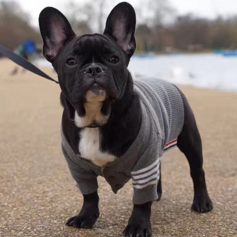 Festive Christmas Pet Autumn Winter Warm Sweater Outfit