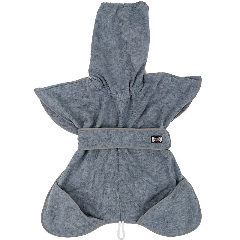 Highly Absorbent Pet Cotton Bathrobe Soft Drying Towel