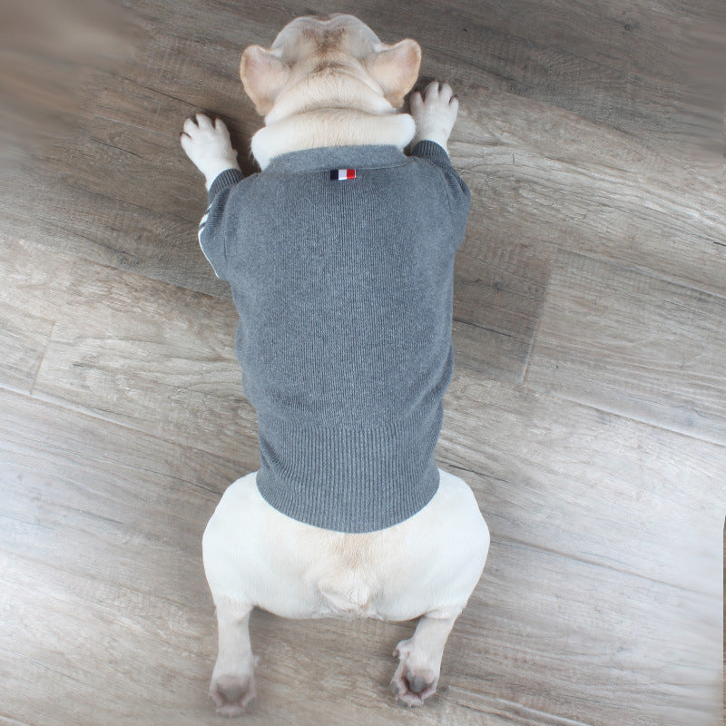 Festive Christmas Pet Autumn Winter Warm Sweater Outfit