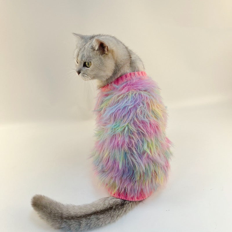 Premium Japanese Korean Style Pet Sweater Cardigan Outfit