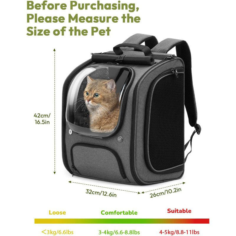 Portable Fashion Pet Aviation Backpack Carrier Bag