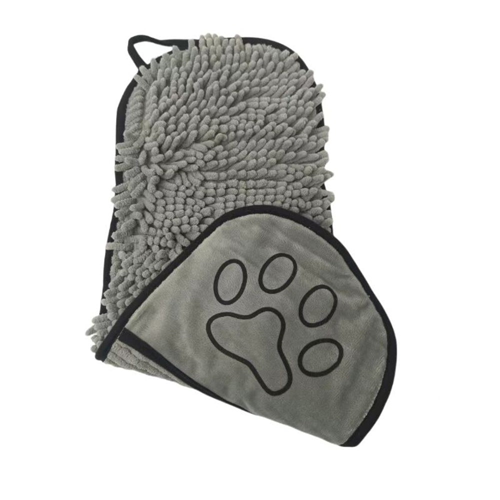 Specially Designed Pet Bath Towel Quick Absorbent Water Drying Towel