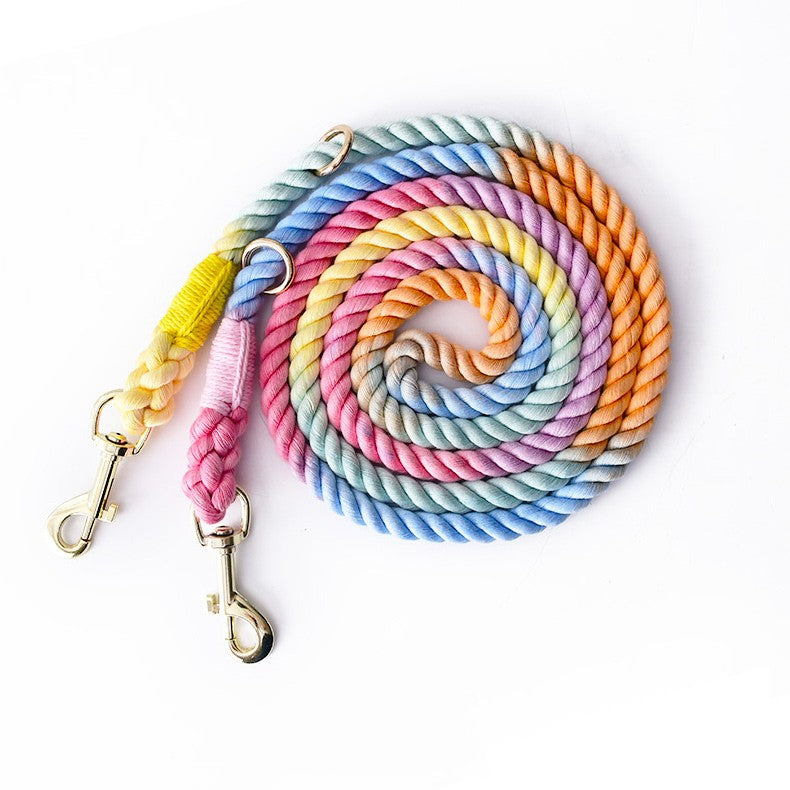 Multi Functional Dual Head Pet Rope Leash Supplies