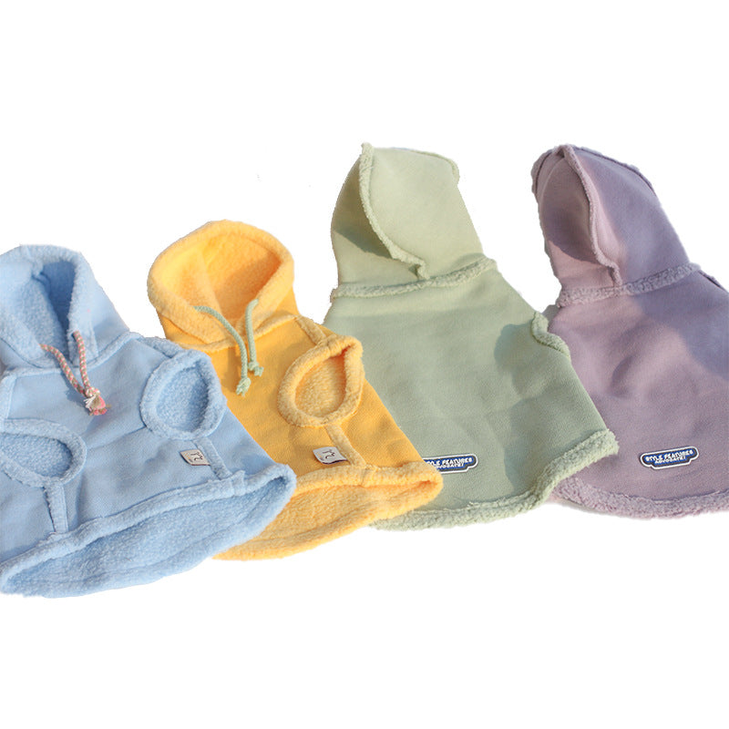 Pet Winter Fleece Warm Thick Hooded Sweater