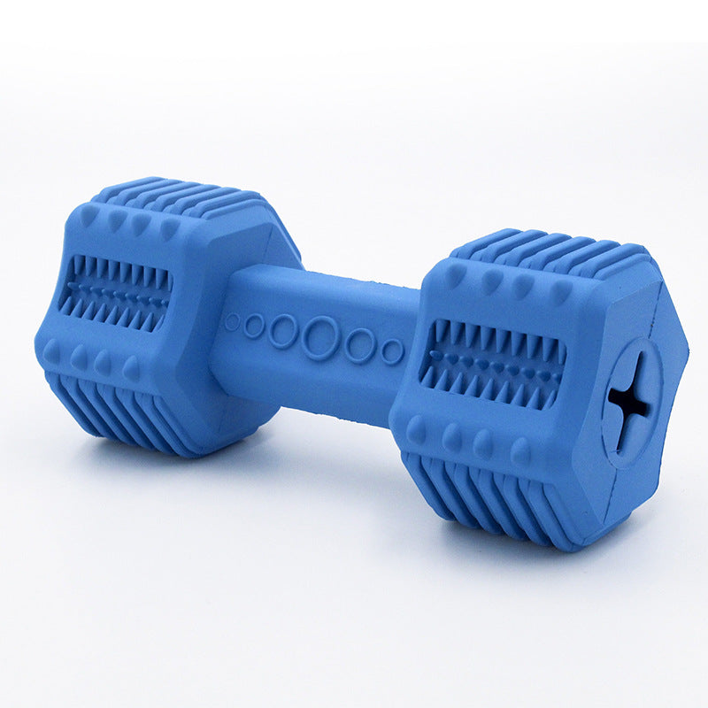 Pet Interactive Rubber Chew Toy Food Dispensing Durable Molar Toy