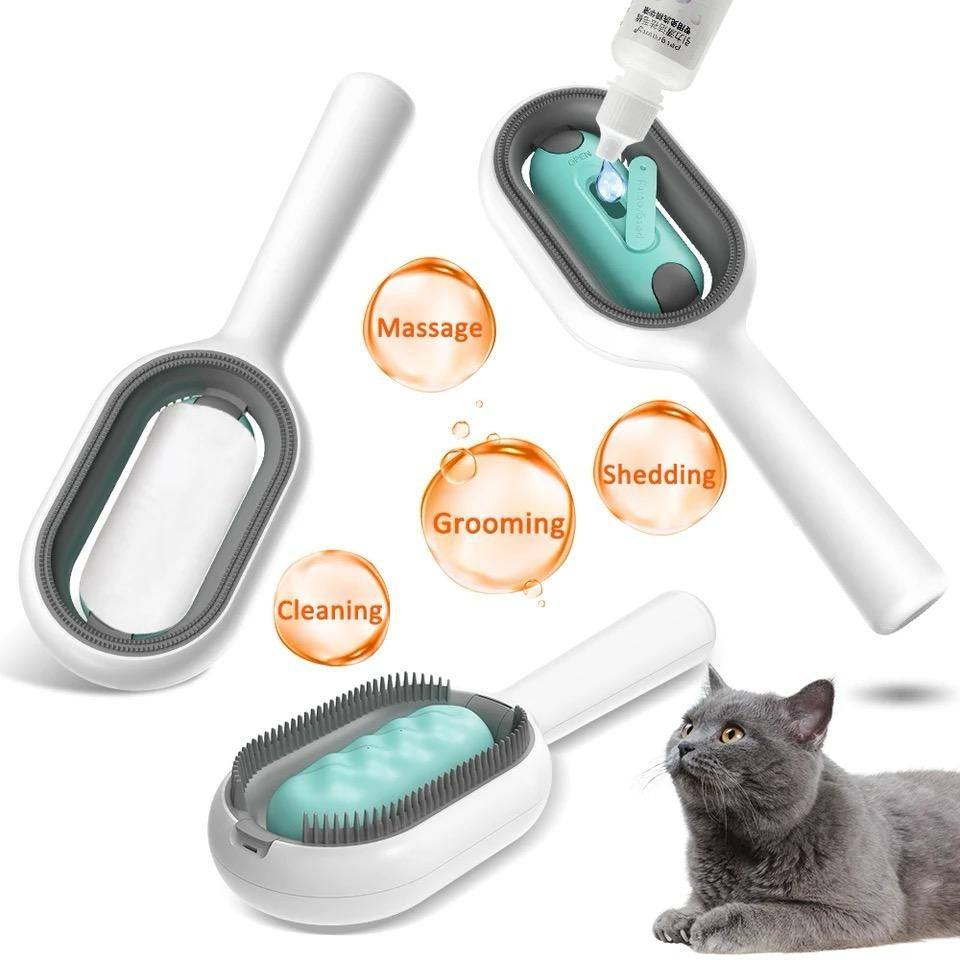 Pet Grooming Dematting Comb Hair Removal Brush With Tank