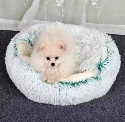 Soft Warm Velvet Pet Cave Nest Bed