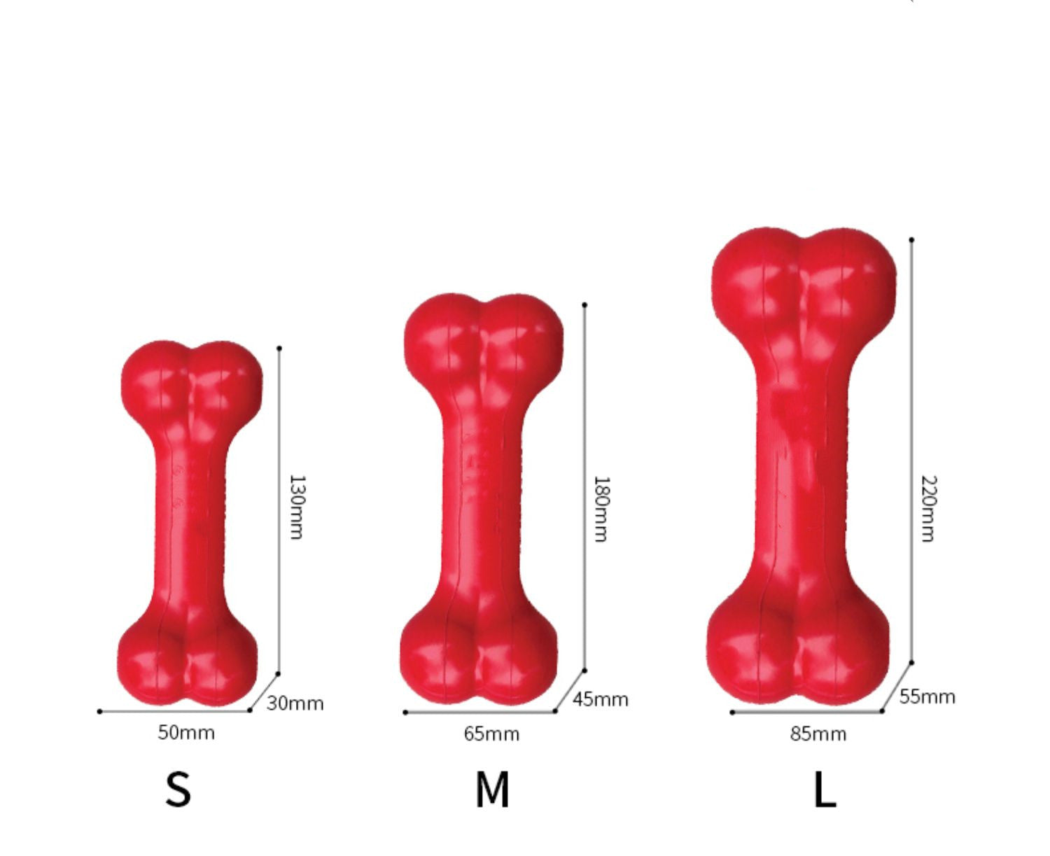 Pet Rubber Chew Toy Durable Bite Resistant Grinding Toy