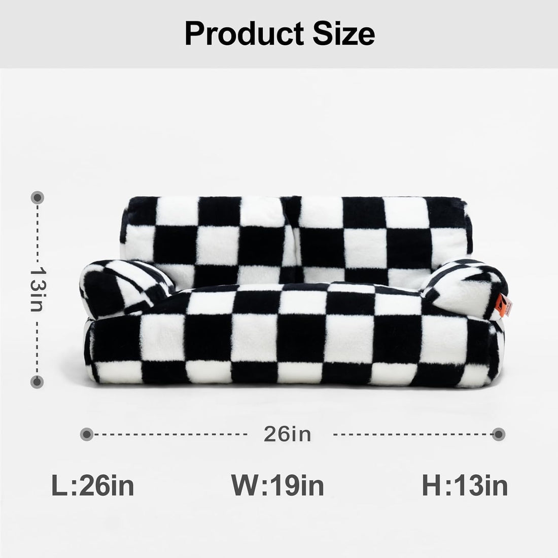 Fluffy Washable Pet Couch Bed Non Slip Sleeping Nest