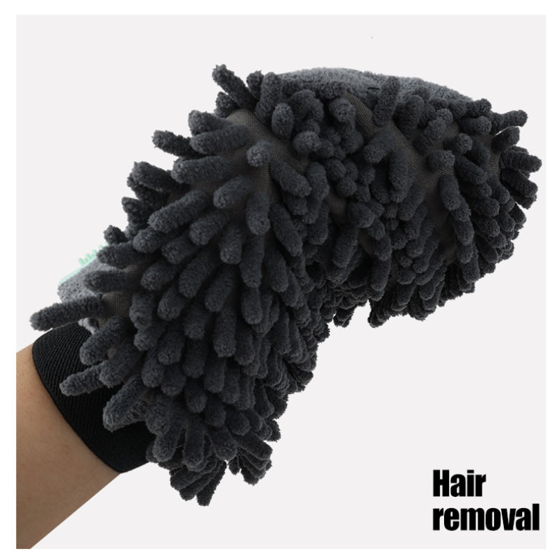 2 In 1 Pet Grooming Glove Bathing Brush Massage Tool