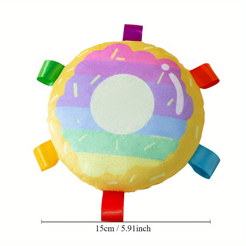 Pet Bite Resistant Plush Flying Disc Outdoor Training Toy
