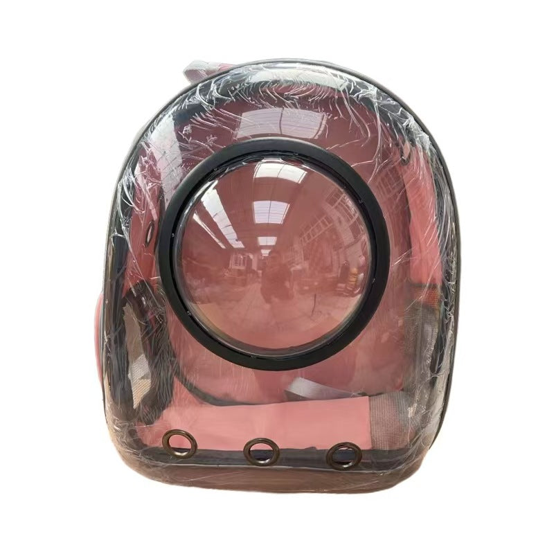 Transparent Skylight Pet Backpack Breathable Large Capacity Carrier